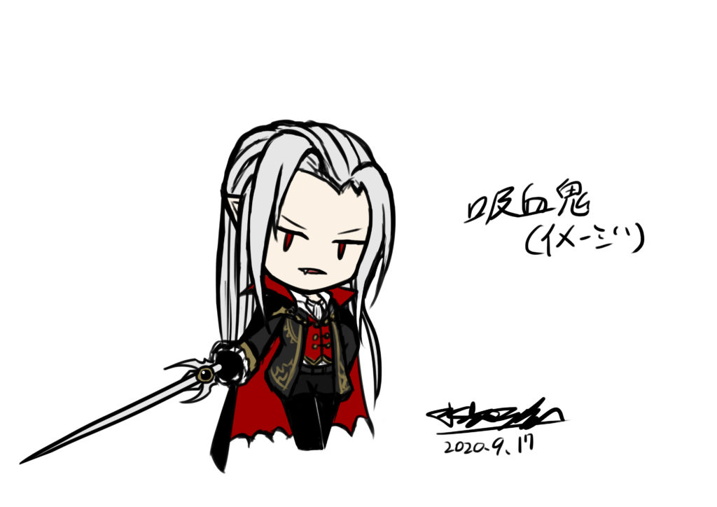 性癖 フェチ暴露 自分の好きな要素ばかり詰め込んだ オリキャラ吸血鬼 アル様 を紹介 みずぶろぐ
